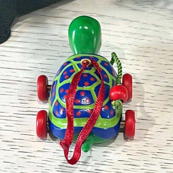 Vintage Hallmark Ornament Lot 1980 Angels Bunny Rabbits Polar Bear Turtle 1997 - Picture 16 of 16